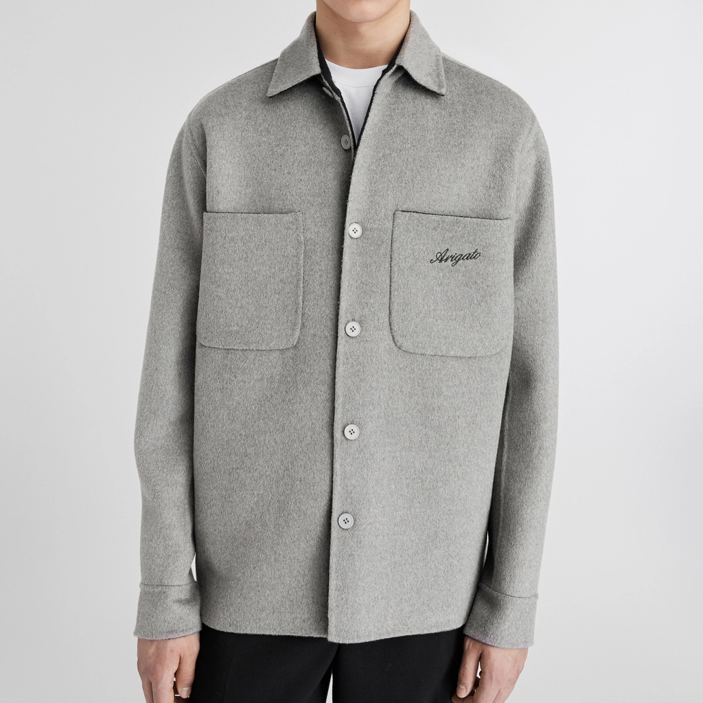 Axel Arigato Index Wool-Blend Overshirt - S
